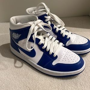 royal blue Jordan’s